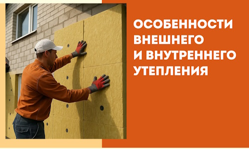 Какие особенности внешнего и внутреннего утепления в Чите