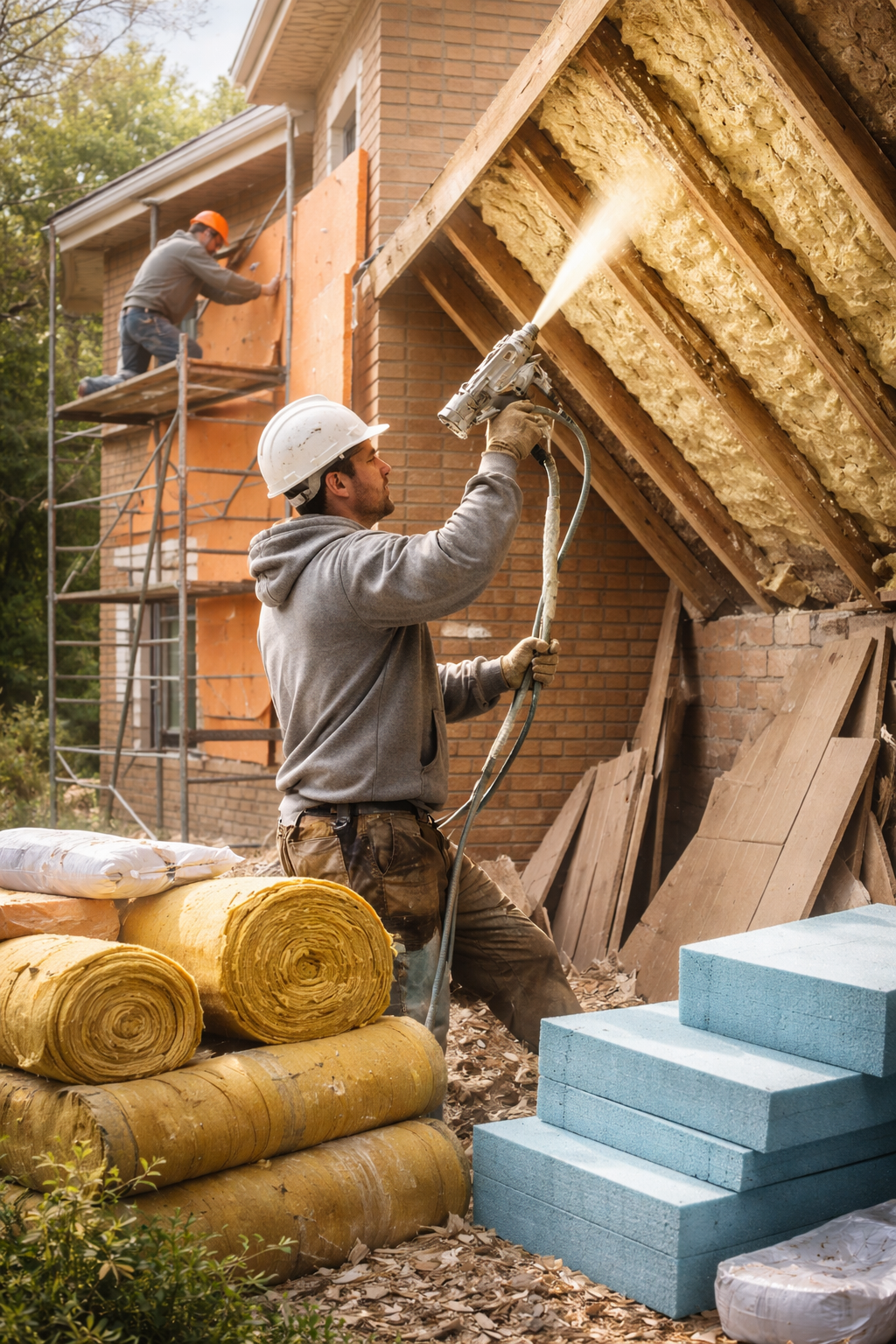 Утепление домов в Чите под ключ от 4347 руб/м2 | Профессионально — ТепломастерЧта