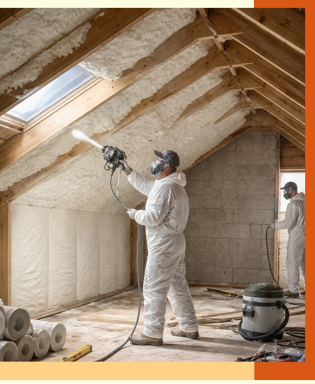 Утепление мансарды ППУ в Чите от 2846 руб./м² — заказать под ключ | ТепломастерЧта