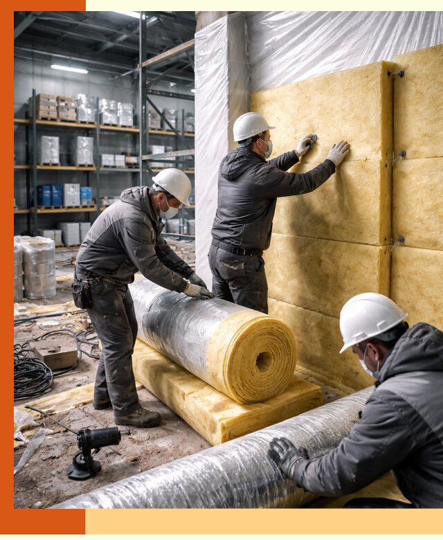 Утепление склада химсырья в Чите: безопасная и эффективная изоляция