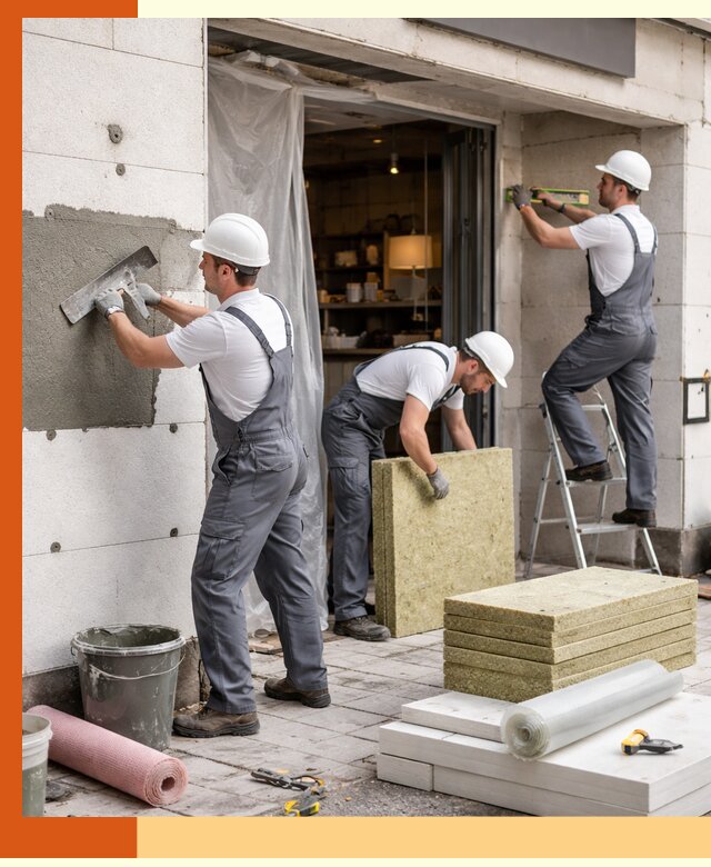 Утепление кафе в Чите: профессиональная теплоизоляция и монтаж