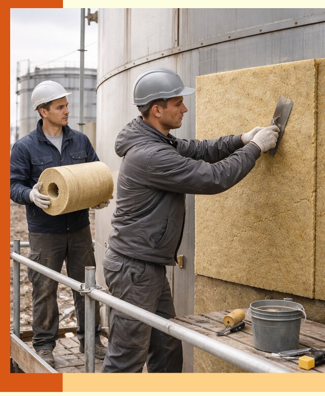 Профессиональное утепление резервуара и теплоизоляция в Чите