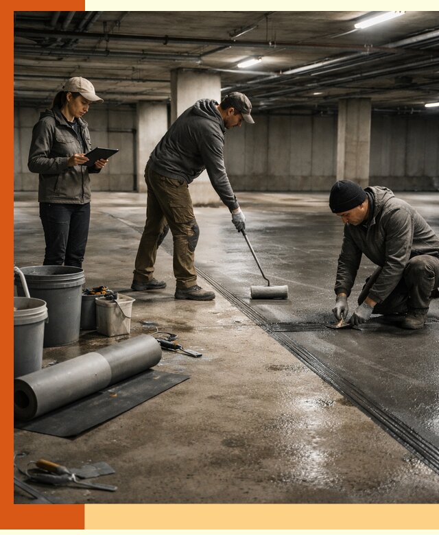 Гидроизоляция паркинга в Чите: качественная защита зданий